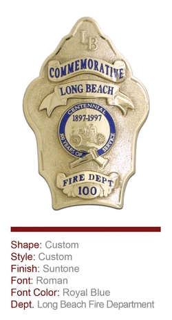 Long Beach Anniversary Badge